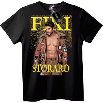 NOONEBRAND Тениска FIRI STORARO - S, Black