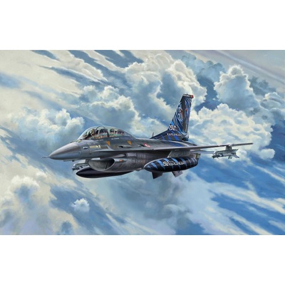 Revell model letadla ModelSet letadlo 63844 Lockheed Martin F 16D Tigermeet 2014 1:72
