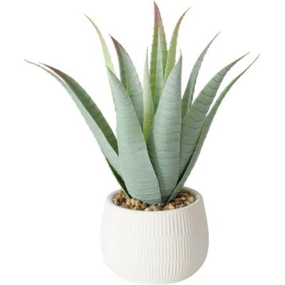 Boltze Umělá rostlina aloe v květináči MONDRAGO, 29 cm