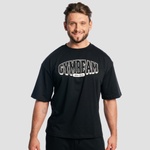 GymBeam Тениска Athletic Society Boxy Black M
