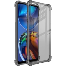 Púzdro IMAK Ochranné silikónové + fólia Motorola Moto E32 / E32s čierne