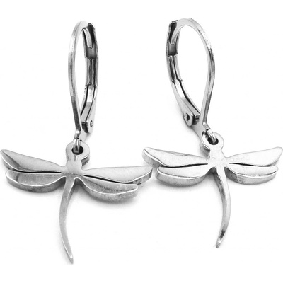 Steel Jewelry Náušnice vážky z chirurgické oceli NS230921