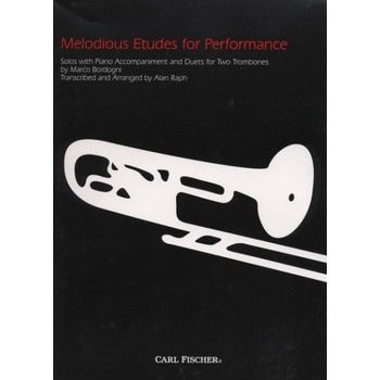 Melodious Etudes For Performance noty pro trombon a klavír