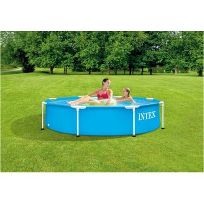 Intex Корпус за басейн Intex с метална рамка, 244x51 см - 28205