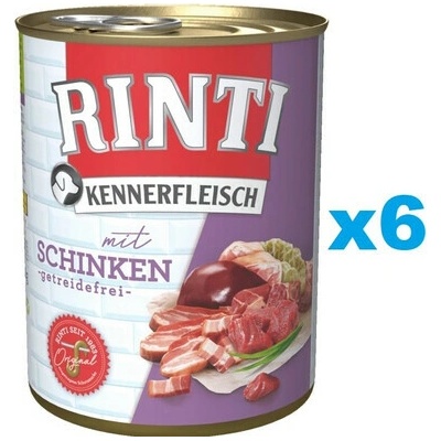 Rinti Kennerfleisch Ham 6 x 400 g