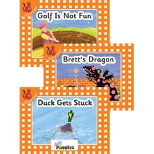 Jolly Phonics Orange Level Readers Set 3 - in Precursive Letters - British English edition) (Van-Pottelsberghe Louise