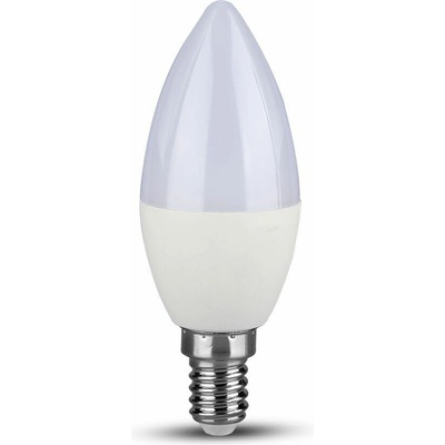 V-TAC žiarovka sviečková LED PRO E14 5,5W, 4000K, 470lm, stmievateľná VT-293D
