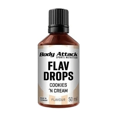 Body Attack Flav Drops Cookies Cream 50 ml