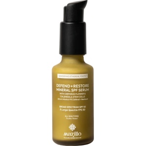 Mazillo Defend+Restore Mineral SPF50 Serum Слънцезащитен продукт дамски 50ml