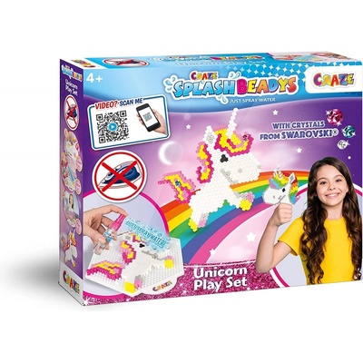 CRAZE Творчески комплект Craze - Разноцветна мозайка, Еднорог (C58467)