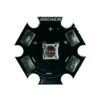 HighPower LED Star-DR660-10-00-00 1000 mA 11,2 V sytě červená