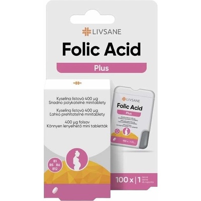 Livsane Folic Acid Plus 100 tablet
