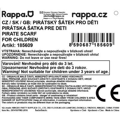 Pirátský šátek dětský – Hledejceny.cz