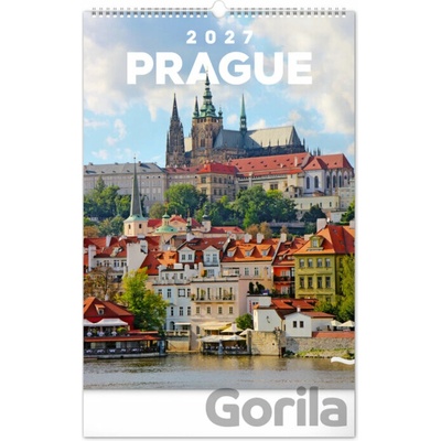 NOTIQUE Nástěnný Praha 33 x 46 cm 2027