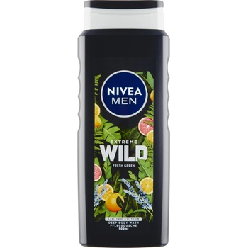 Nivea MEN Душ-гел Extreme Wild Fresh Green Душ гел мъжки 500ml