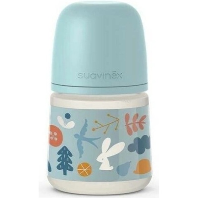 Suavinex láhev fyziologický SX Pro s pomalým průtokem modrá lesní 150 ml