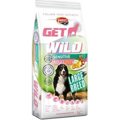 Panzi GetWild Adult Sensitive Lamb&Rice with Apple XXL 15 kg