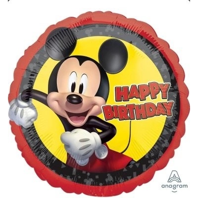 Anagram Kruh Mickey Mouse HB 43cm fóliový balónek