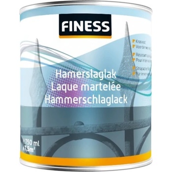 SPS Kladívková barva na kov 0,25l , Barevný odstín černá (1487), Velikost 250 ml