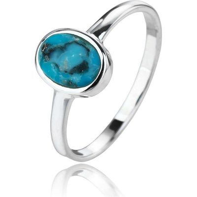 Jan Kos jewellery Stříbrný prsten s tyrkysem 32106226