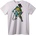 NOONEBRAND Тениска с Нинджа Костенурка Леонардо - 2XL, White