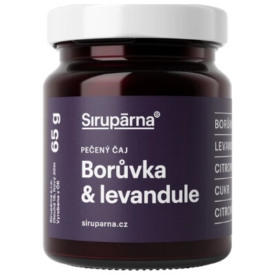 Sirupárna Domácí Pečený Čaj Borůvka & Levandule 65 g