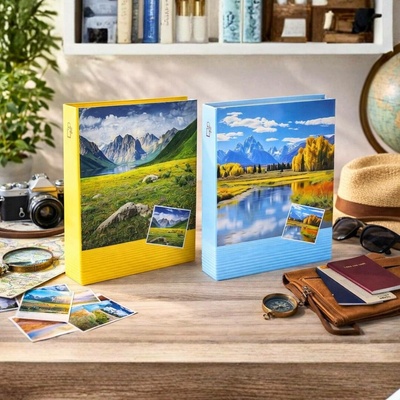 GEDEON Fotoalbum AUTUMN - 10x15, lepené, 200 fotografií Barva: Žlutá