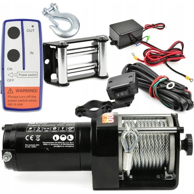 GEKO ELEKTRICKÝ NAVIJAK 12V 3000LB 1,2 HP 12m G81703
