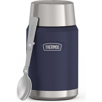 Thermos Icon Термос за храна със сгъваема лъжица, 710 мл, син, 2 ел (173094)