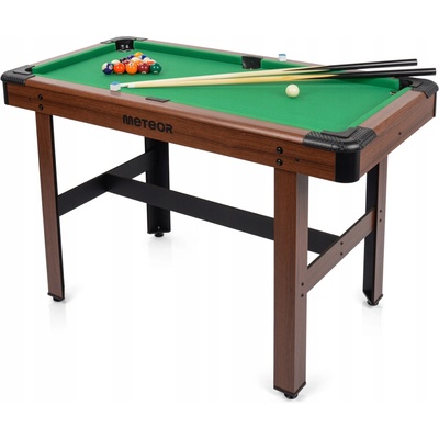 BILIARDOVÝ STÔL MINI BILARD METEOR POOL 4FT s príslušenstvom 122x61x76 cm
