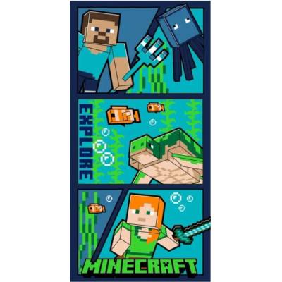 MInecraft osuška Explore Beach 70 x 140 cm