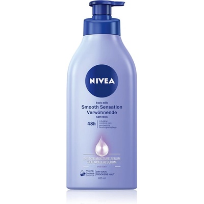 Nivea Smooth Sensation хидратиращо мляко за тяло за суха кожа 625ml