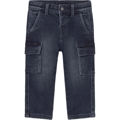 Mayoral Детски карго дънки Mayoral - Със странични джобове, черни, 12 м (15-02505-029-12M)