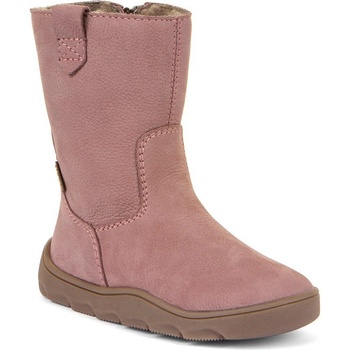Froddo dívčí zimní barefoot kozačky ZERU TEX BOOT G3160242-3 růžová