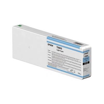 Epson T56P5 C13T56P500 светло циан (light cyan) оригинална касета (C13T56P500)