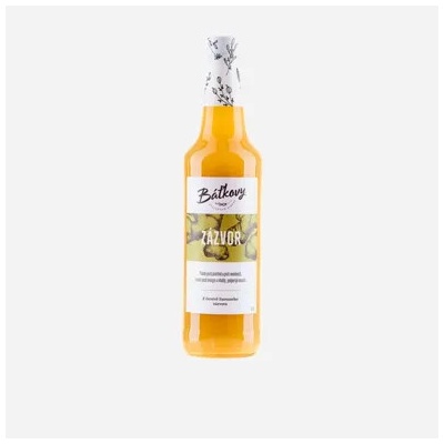 Báťkove sirupy Zázvorový sirup 0,5 l