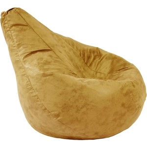 Pufrelax Пуф круша за деца 4-14 г. , 160л. , Nirvana Light - Amber, Перящ се калъф, Пълнеж от Полистиролни перли, Гама Premium (PUF-G-NL-PT-AMB)
