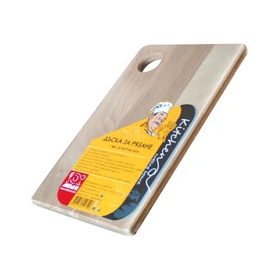 България BG-Дъска за хляб МИРА N-2 (26.5x15х1.6см) (011727)