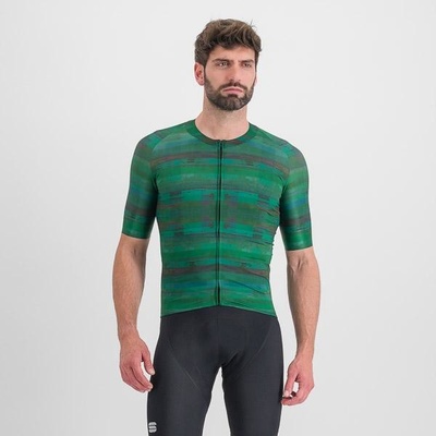 Sportful GLITCH BOMBER multicolor green