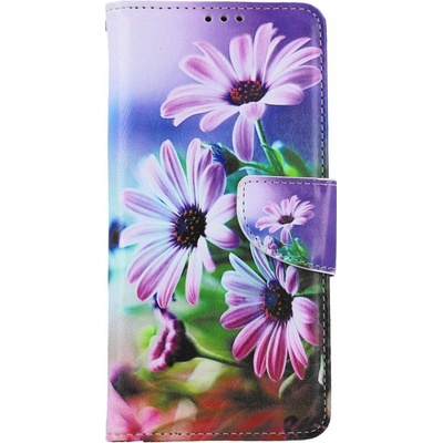 TopQ Xiaomi Redmi Note 13 Pro knížkové Fialové květy 127718