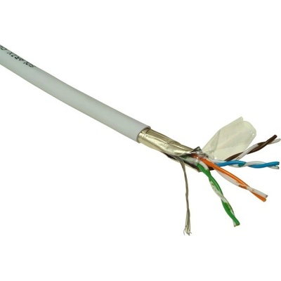 Planet KAB-FTP5E-D-PVC-P FTP, drát, 4pár, Cat 5e, 305m