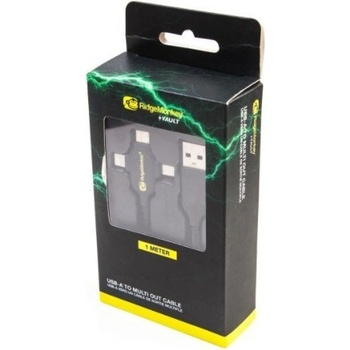 Kábel RidgeMonkey USB-A na viacúčelový výstup 2 m