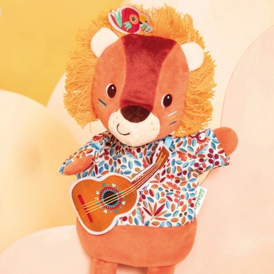 Lilliputiens Bábka na ruku lev Jack uni