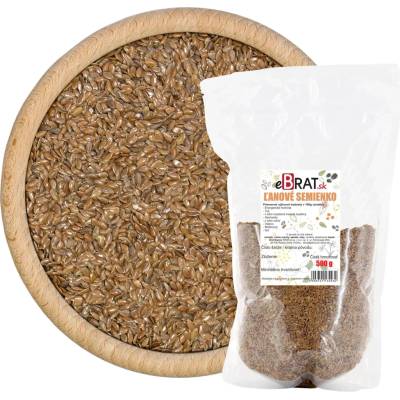 eBrat.sk Ľanové semienko 500 g