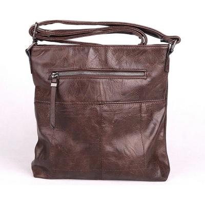 Romina & Co malá crossbody kabelka D003/23 tmavěkávová hnědá