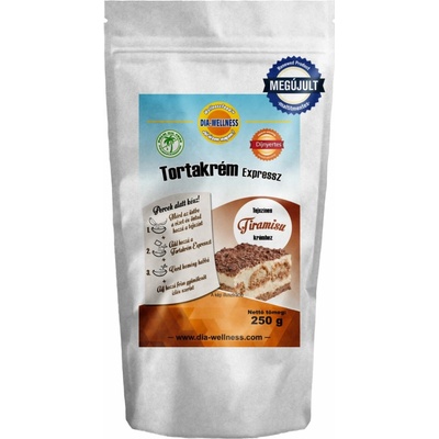 Dia Wellness Tortový krém expres tiramisu 250 g