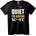 NOONEBRAND Тениска Тихо, Броя Точки - 6XL, Black