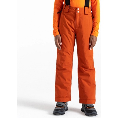 OUTMOVE II dětské zimní lyžařské kalhoty tmavě oranžová
