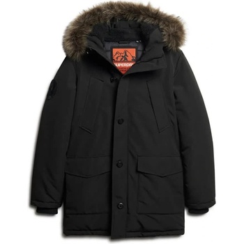 SUPERDRY Анорак Superdry Everest Faux Fur parka - Black (Jet Black)