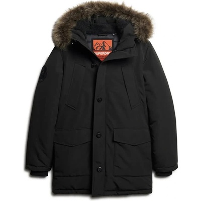 SUPERDRY Анорак Superdry Everest Faux Fur parka - Black (Jet Black)